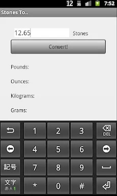 Weight Converter screenshots