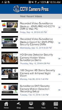 CCTV Camera Pros Mobile screenshots