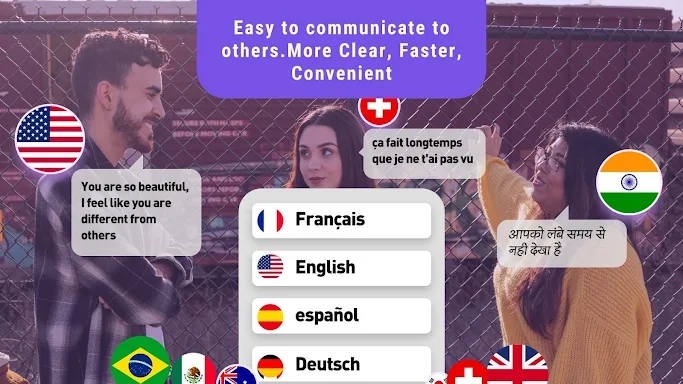 Translate Less with Text Voice screenshots