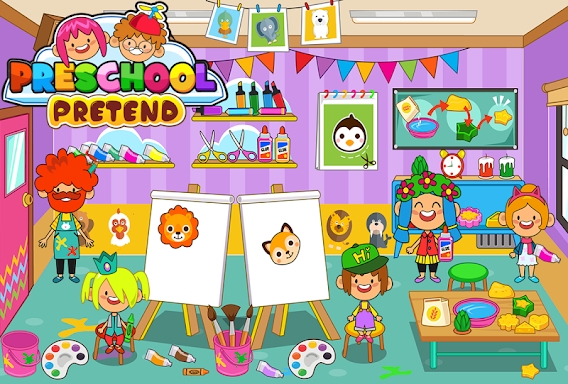 Pretend Preschool Kids Games screenshots