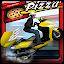 Pizza Bike Delivery Boy icon