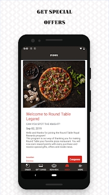 Round Table Pizza Rewards screenshots