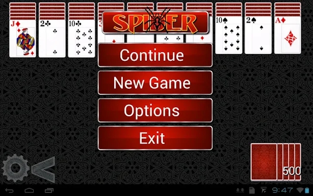 Spider Solitaire HD 2 screenshots