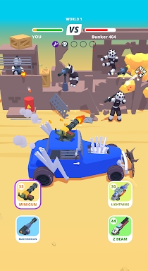 Desert Riders: Car Battle Game screenshots
