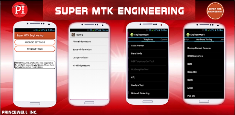 Super MTK Engineering screenshots