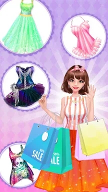 Fashion Shop - Girl Dress Up screenshots