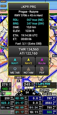 FLY is FUN Aviation Navigation screenshots