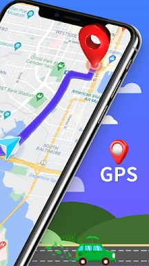 Maps -navigation, offline, GPS screenshots