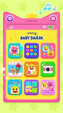 Pinkfong Baby Shark Phone Game screenshots