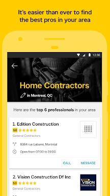 Yellow Pages Canada screenshots