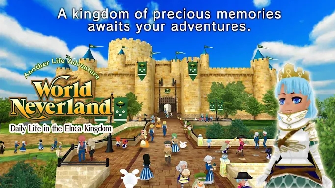 WorldNeverland - Elnea Kingdom screenshots