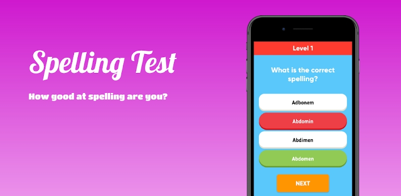 Spelling Test Quiz screenshots