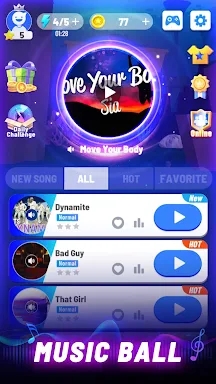 Music Ball 3D- Music Rush Game screenshots