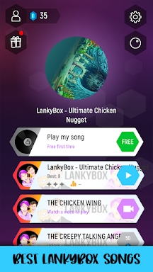 LankyBox Tiles Hop Music screenshots