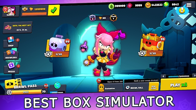 Box Simulator for Brawl Stars screenshots