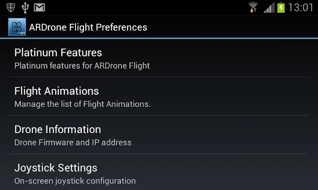 ARDrone Flight screenshots