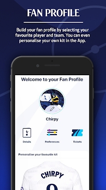 Official Spurs + Stadium App screenshots