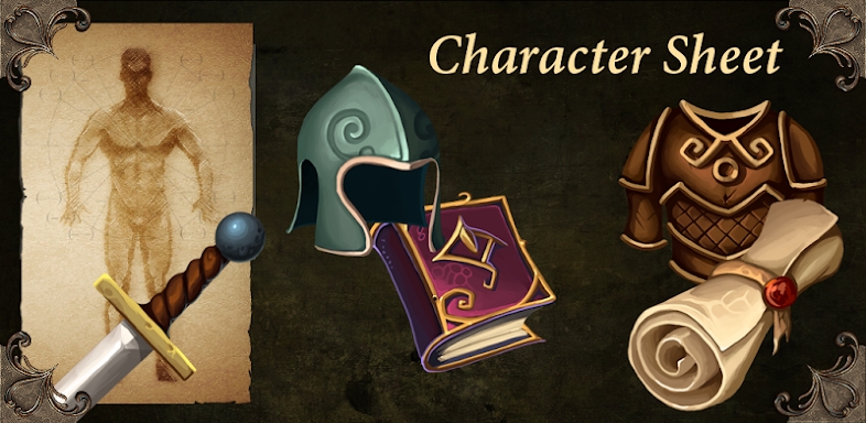 Character Sheet screenshots