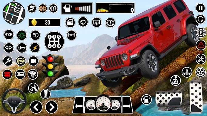 Offroad SUV Jeep Driving Games screenshots