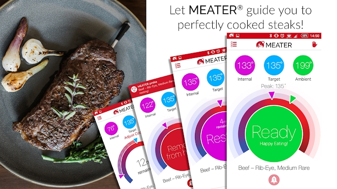 MEATER® Smart Meat Thermometer screenshots