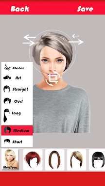 Change Hairstyle screenshots