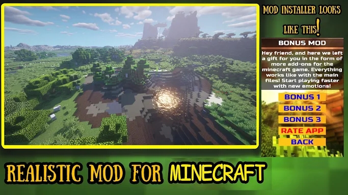 Realistic Mod For Minecraft screenshots