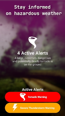 Severe Weather Alerts screenshots