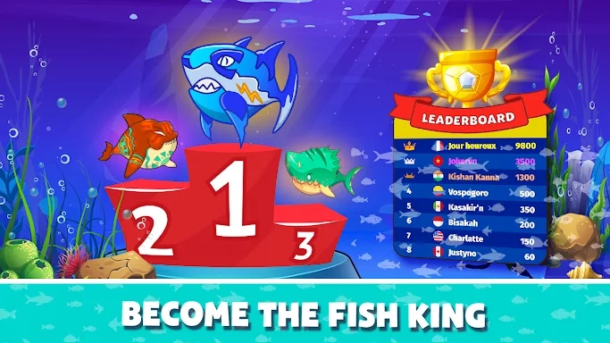 Fish Frenzy - Ocean Hero screenshots