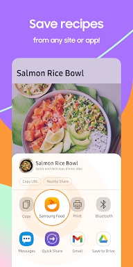 Samsung Food: Meal Planning screenshots