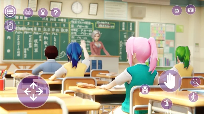 YUMI High School Simulator 3D screenshots