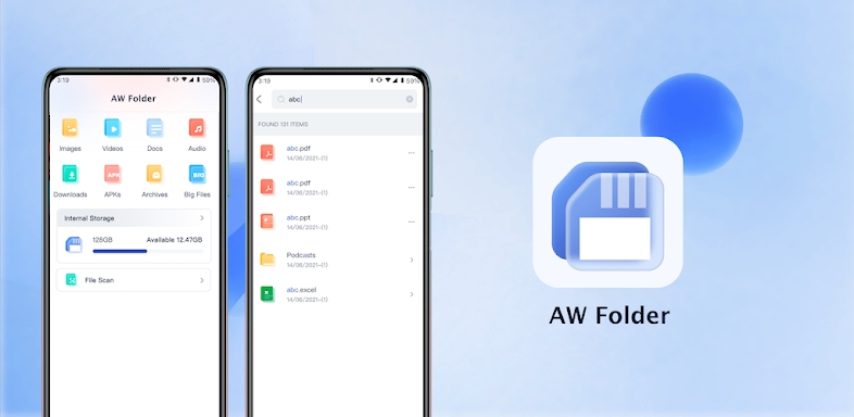 AW Folder&File manager screenshots