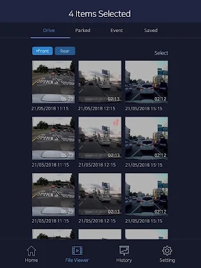Momento M6 Dash Cam Viewer screenshots