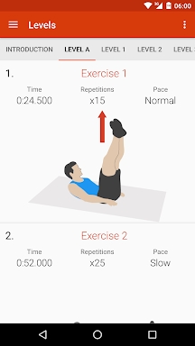Abs workout ABS II - lose fat screenshots