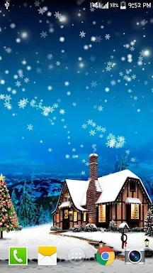 Snowfall Christmas Wallpaper screenshots