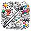 Coloring Book (by playground) icon