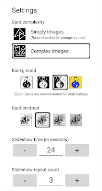 High Contrast Cards for Babies screenshots