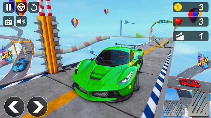 GT Car Stunts: Ramp Car Games screenshots