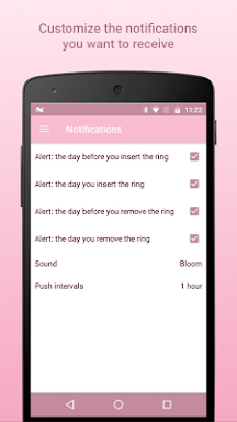 Contraceptive Ring Reminder + screenshots