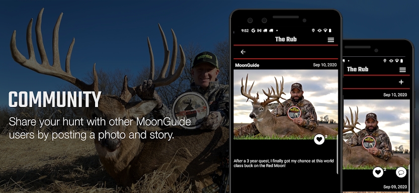 Deer Hunters MoonGuide 3.0 screenshots