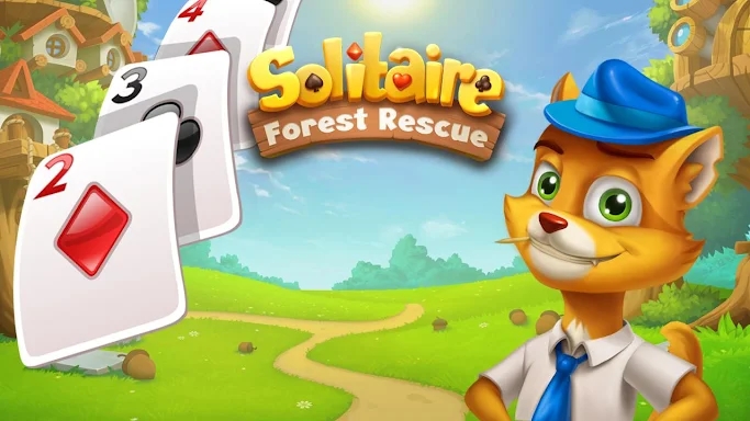 Solitaire: Forest Rescue screenshots