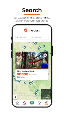 The Dyrt: Tent & RV Camping screenshots