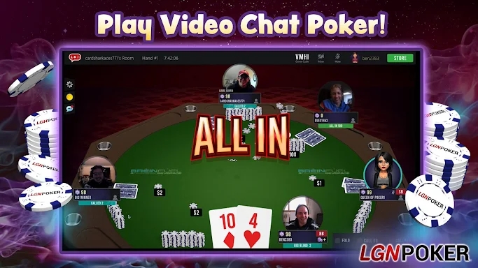 LGN Poker - Texas Hold'em screenshots