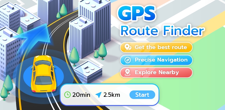 GPS Navigation - Route Finder screenshots