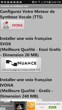 Bible Audio en Français screenshots