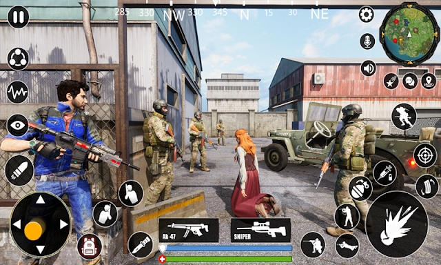 CS Contract Gun Shooting games screenshots