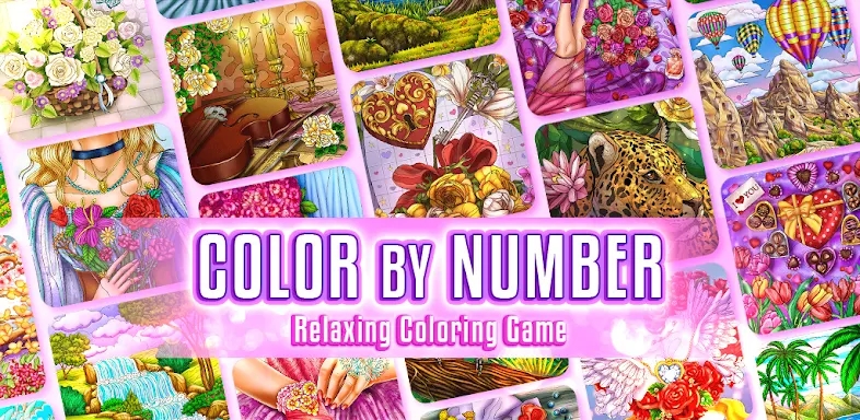 Color By Number For Adults screenshots