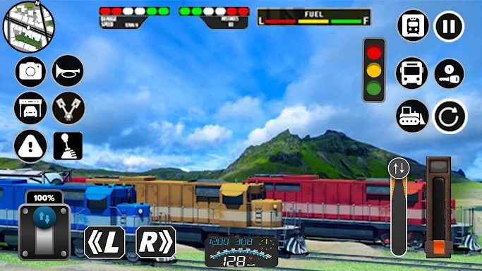City Train Driver Simulator 3D screenshots