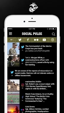 MarinesMobile® screenshots