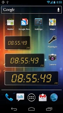 24 Clock Widget screenshots
