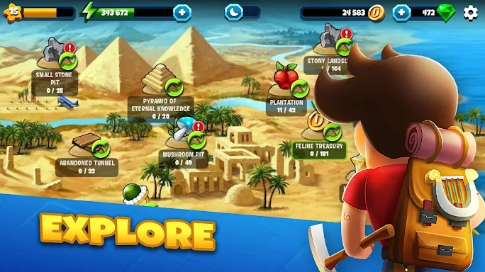 Diggy's Adventure: Puzzle Tomb screenshots